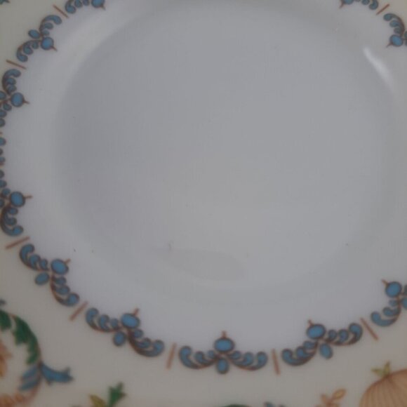 Aynsley Banquet Flat Demitasse Cup Saucer Set Fine Bone China England - Picture 8 of 16